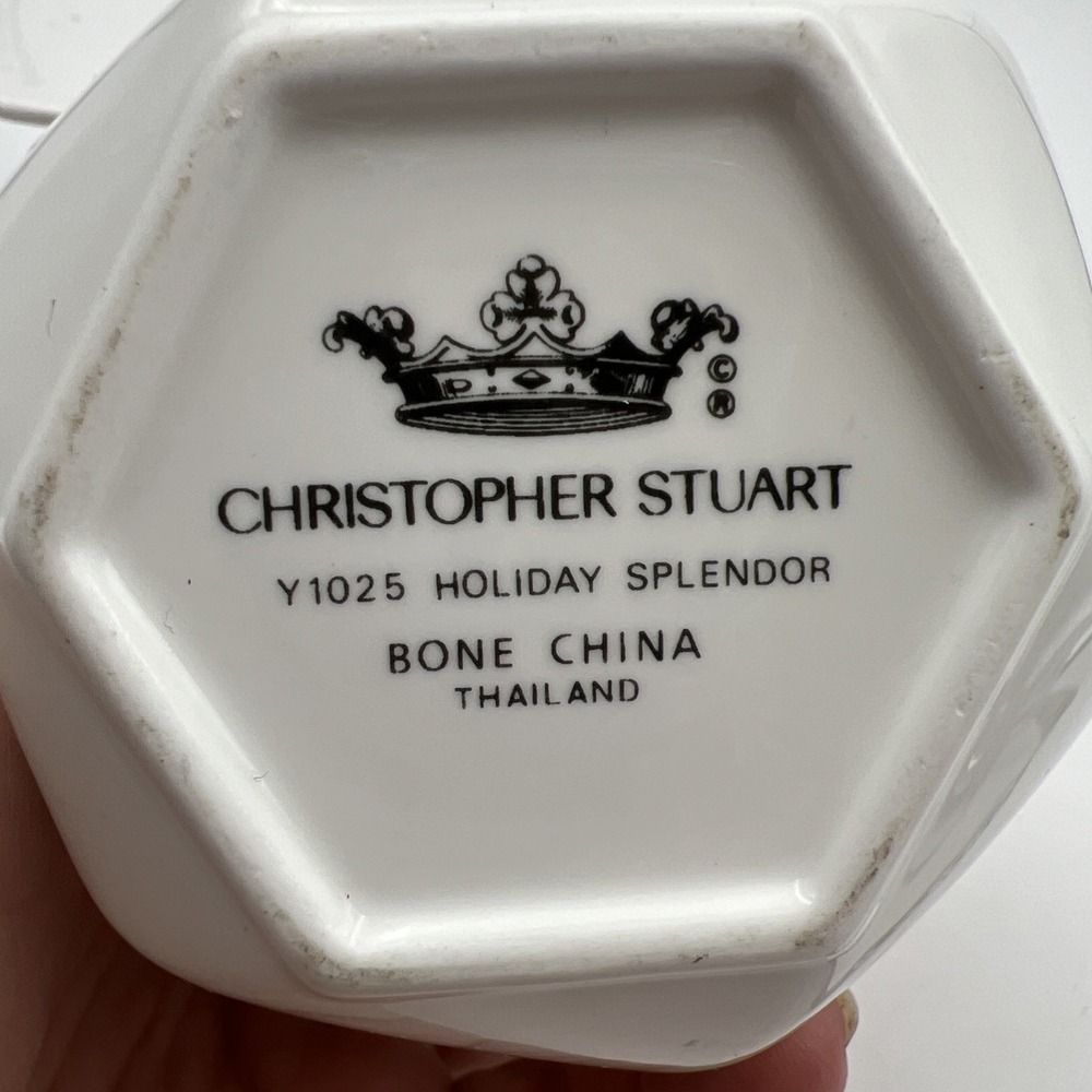 Christopher Stuart Holiday Splendor vase - Picture 6 of 8